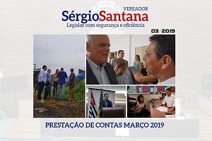 Resumo do mês - Março 2019