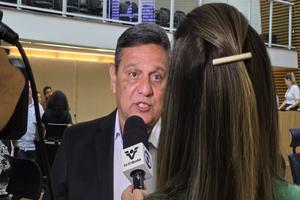 Vereador Sérgio Santana em Santos – imagem institucional
