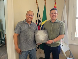 Vereador Sergio Santana Discute Segurança Pública e Valorização da História Local