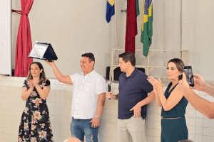 Vereador Sergio Santana é Homenageado por Taxistas em Santos que contou com a presença da Dep. Federal Rosana Valle